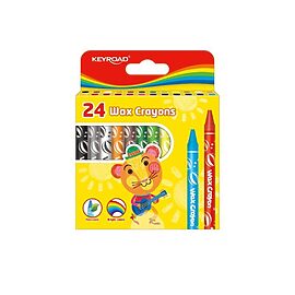 Wax crayons 24 styks pakke