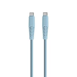 Setty USB-C - USB-C kabel Blue