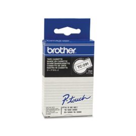 Alternative view of Brother Ribbon TC291 / TC-291 Black on White
