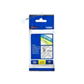 Brother Ribbon TZE121 / TZE-121 Black on transparent
