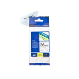 Brother Ribbon TZE161 / TZE-161 Black on transparent