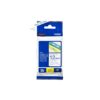 Brother Ribbon TZE233 / TZE-233 Blue on White