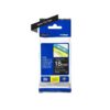 Brother Ribbon TZE345 / TZE-345 White on Black