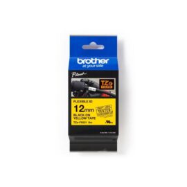 Brother Ribbon TZEFX631 / TZE-FX631 Black on Yellow